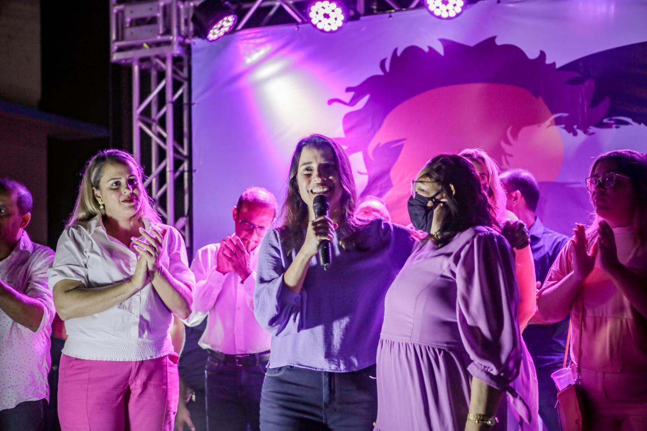 Raquel Lyra prestigia inauguração da Secretaria da Mulher de Catende