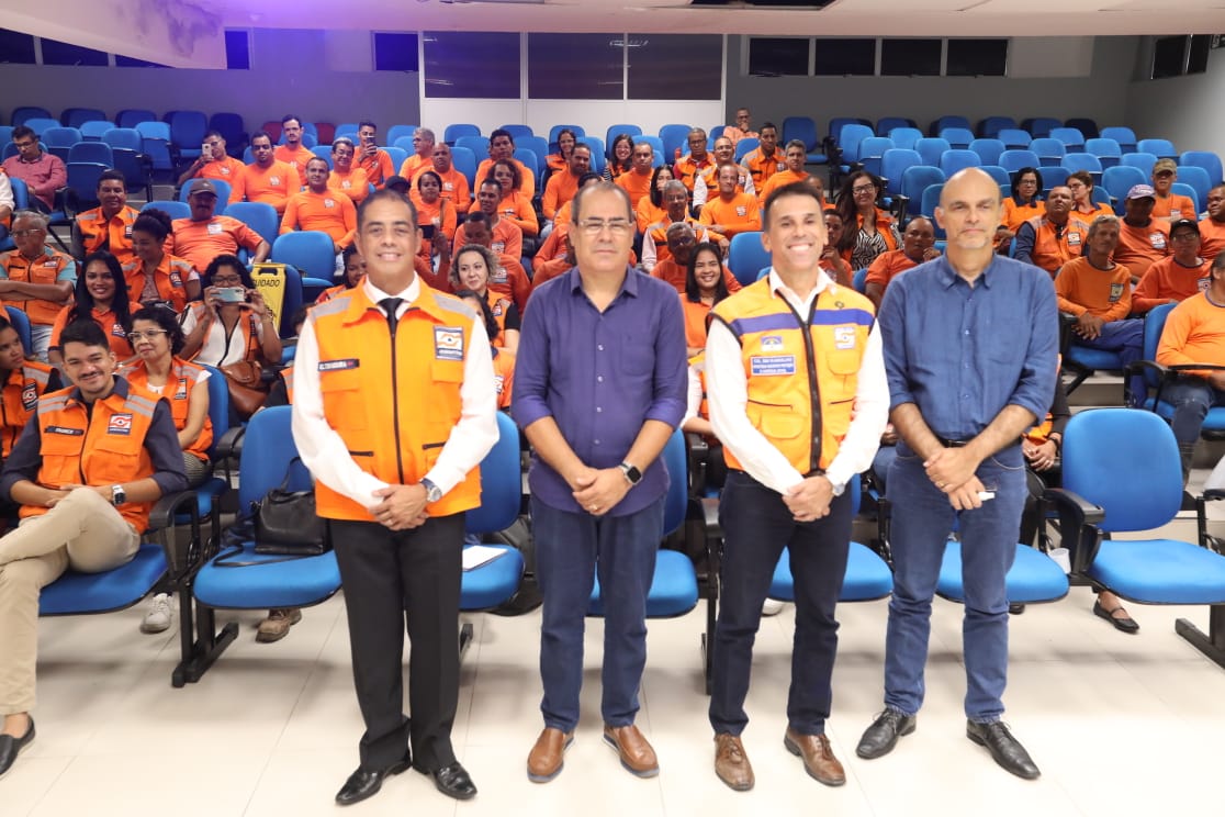 Defesa Civil do Jaboatão tem reforço de 94 profissionais, recepcionados nesta quarta-feira