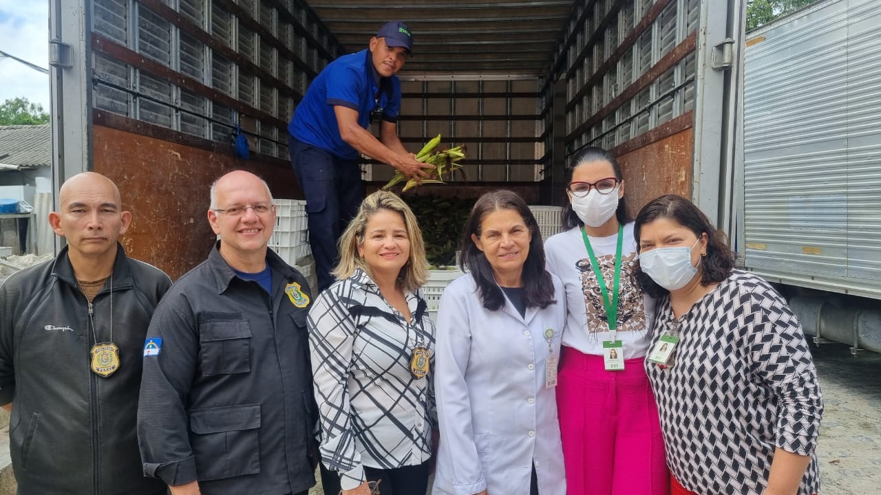 Secretaria Executiva de Ressocialização doa três mil espigas de milho para HCP e NACC