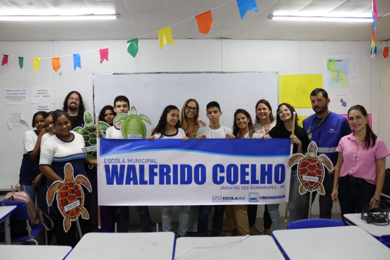 Escola do Jaboatão ganha Selo Azul como reconhecimento ao trabalho de disseminar a cultura oceânica entre estudantes e comunidade
