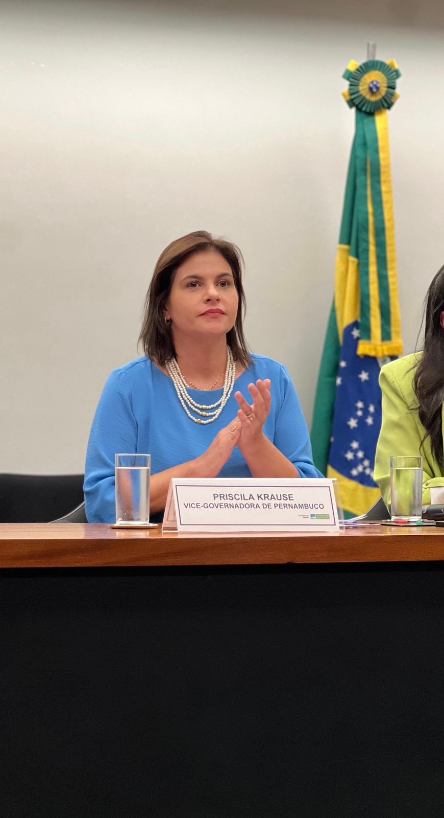 Em seminário em Brasília, vice-governadora Priscila Krause ressalta políticas públicas voltadas para mulheres no Governo de Pernambuco