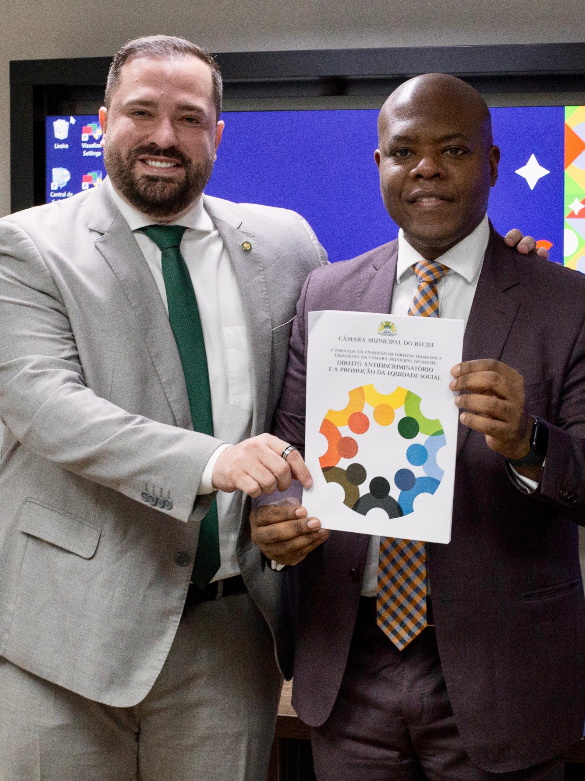 Vereador Marco Aurélio Filho se reúne com Ministro dos Direitos Humanos e Cidadania em Brasília 