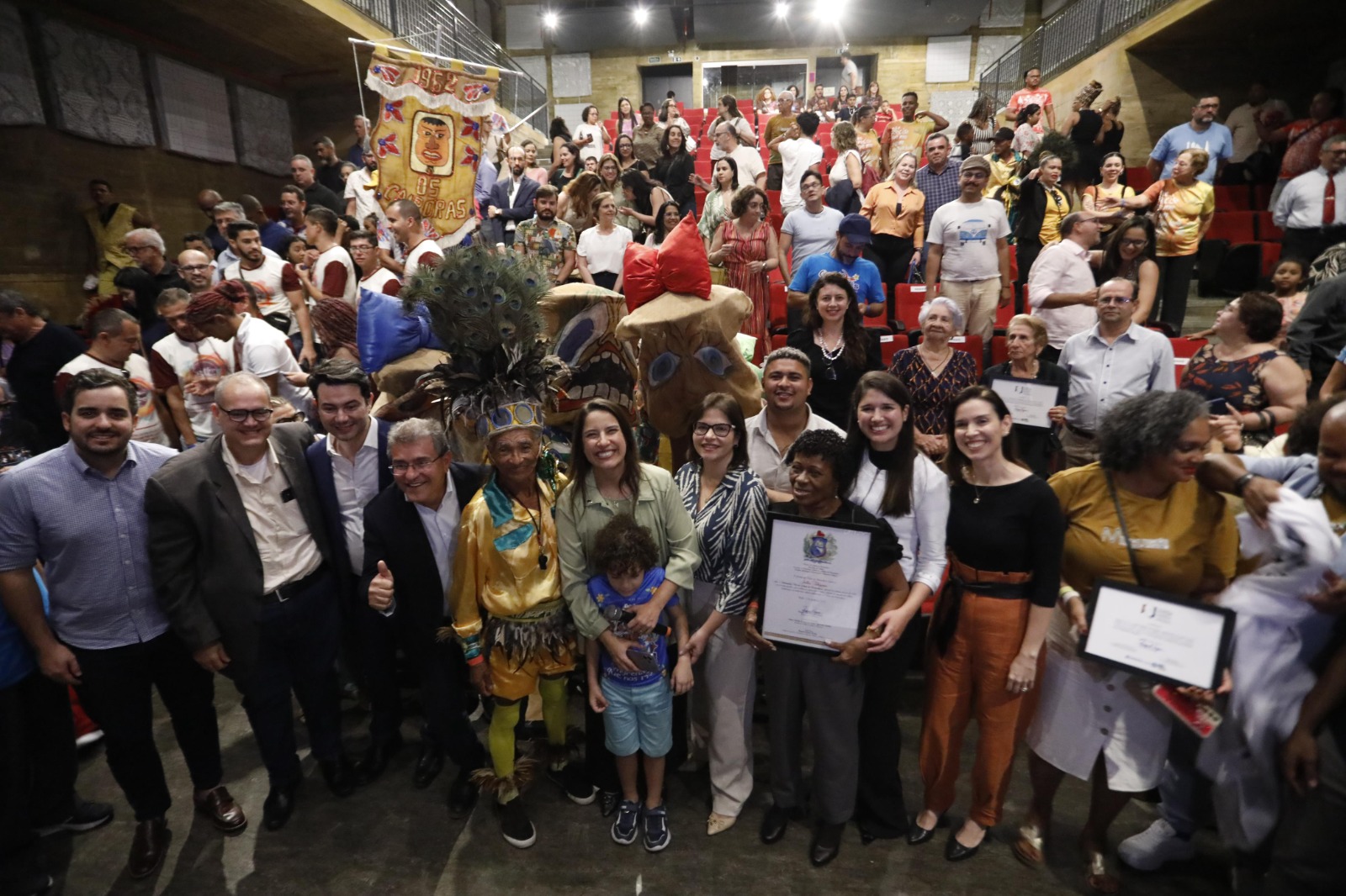 Governadora Raquel Lyra entrega diplomas aos dez novos Patrimônios Vivos de Pernambuco