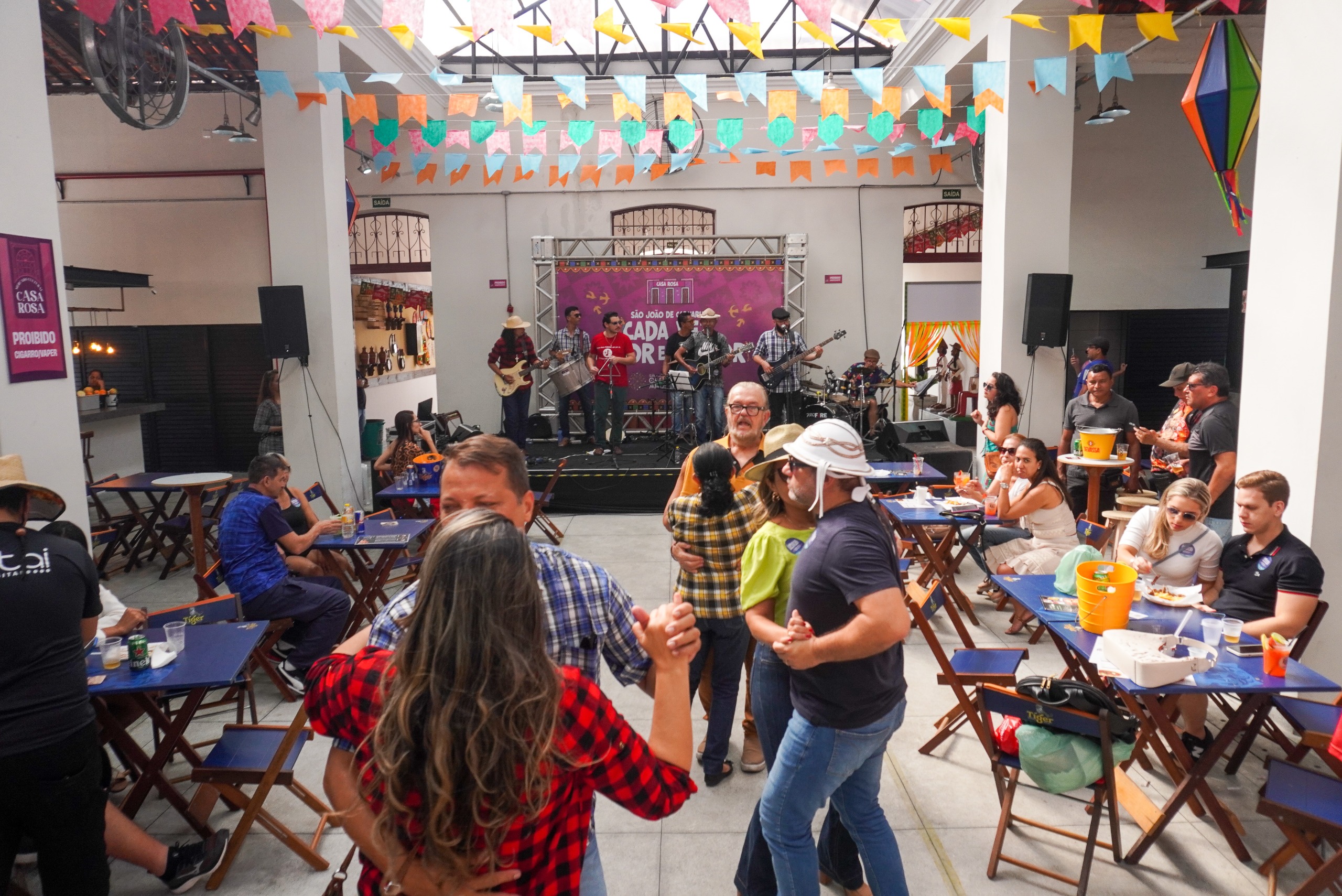 Inscrições para artistas que desejam se apresentar na Casa Rosa encerram neste domingo (18)