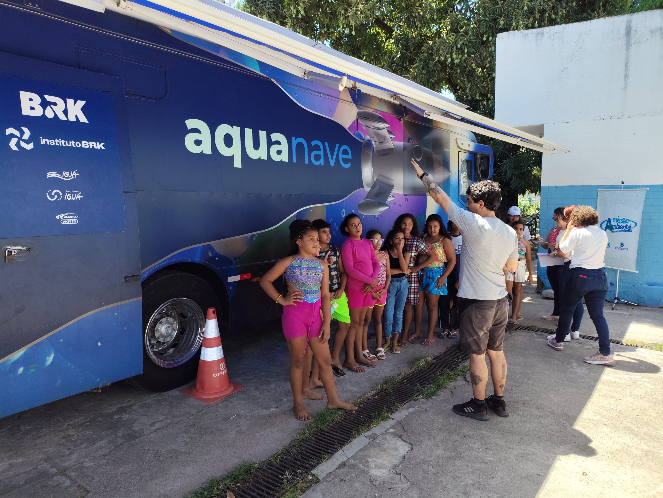 Em Jaboatão, projeto de educação ambiental faz visita à rede municipal de ensino