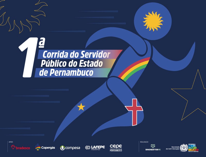 Secretaria de Administração realiza 1ª Corrida do Servidor Público do Estado de Pernambuco, neste domingo (19)