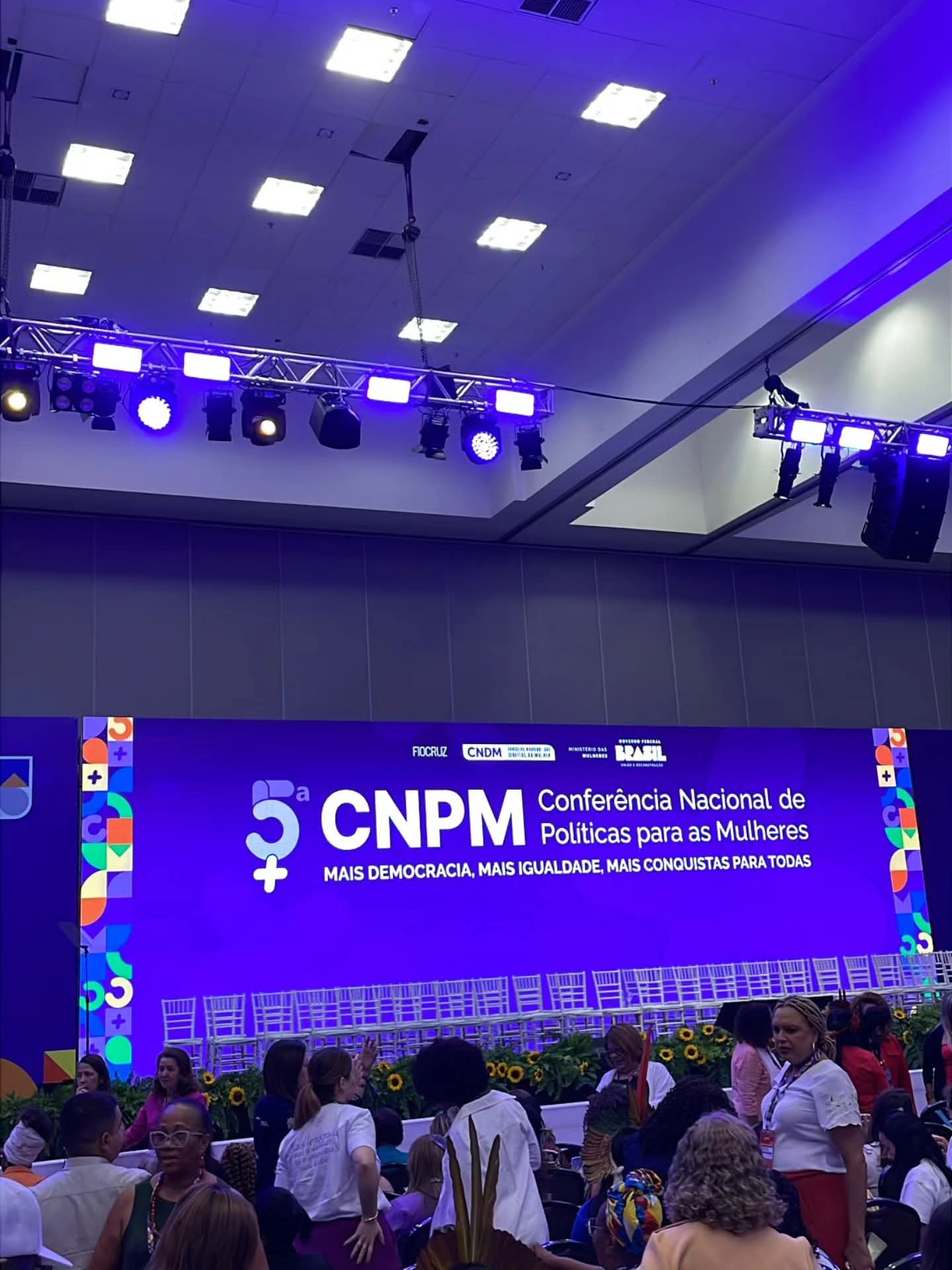 Limoeiro está participando da 5ª Conferência Nacional de Políticas para as Mulheres, em Brasília, no Distrito Federal.