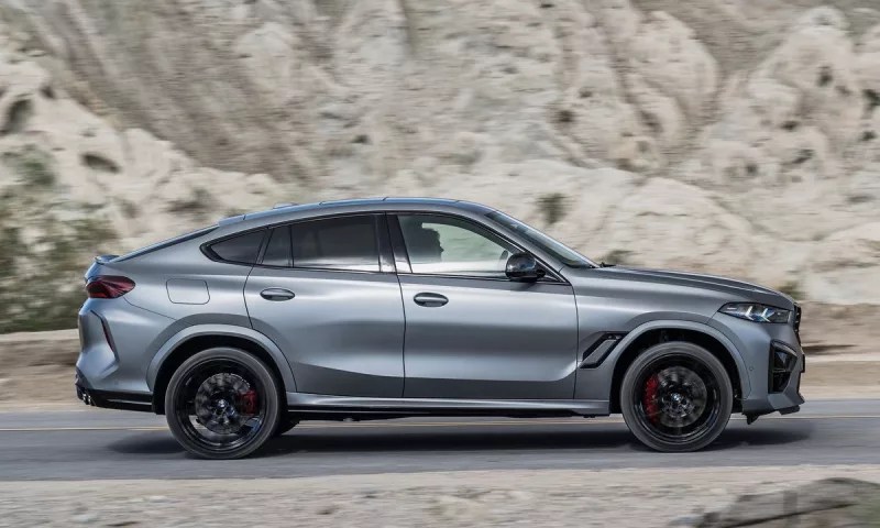 The brutish nature of the v8 powered bmw x6 m competition