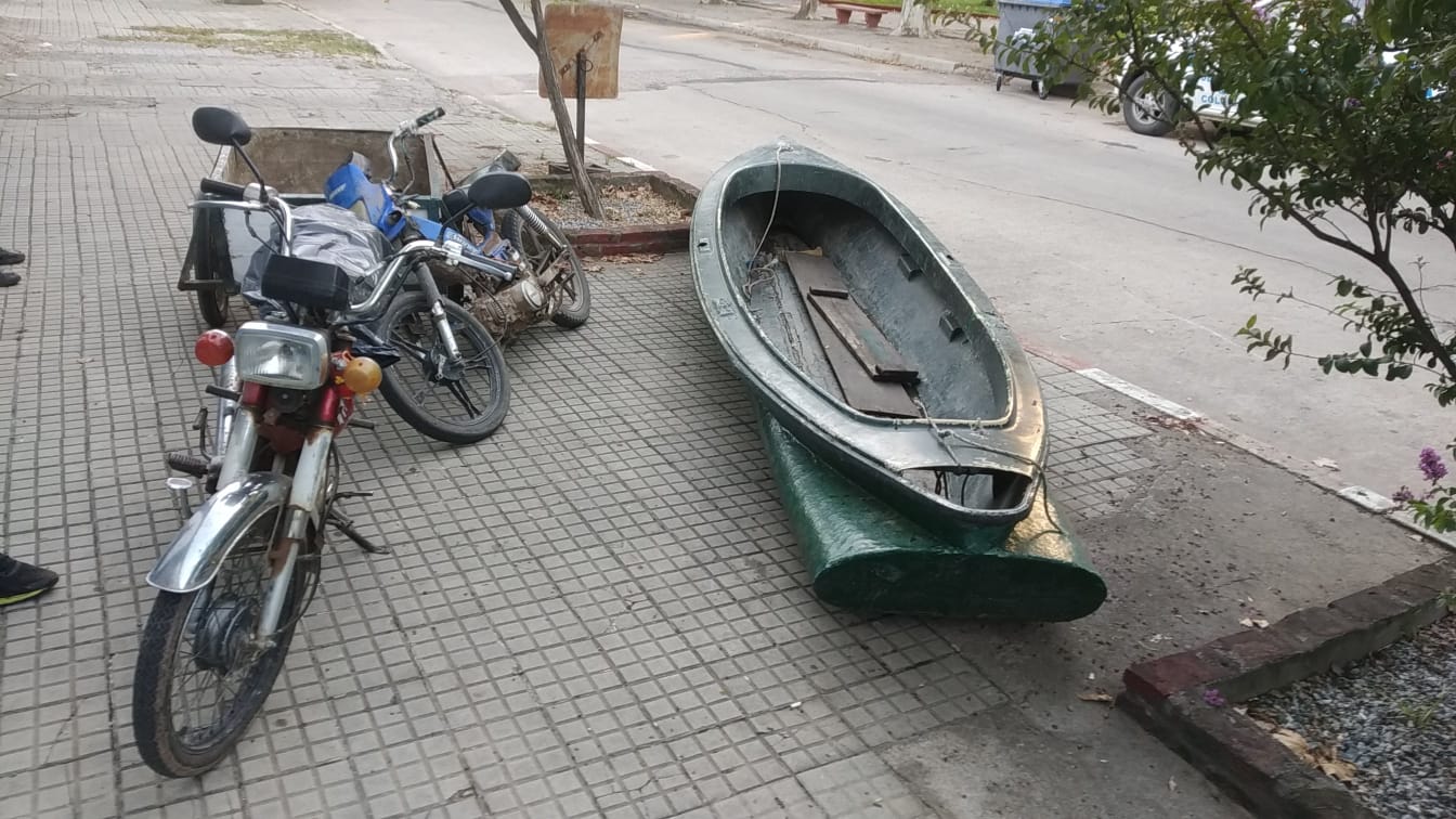 Incautan mercadería de contrabando valuada en 200 mil pesos próximo al Balneario Punta Gorda