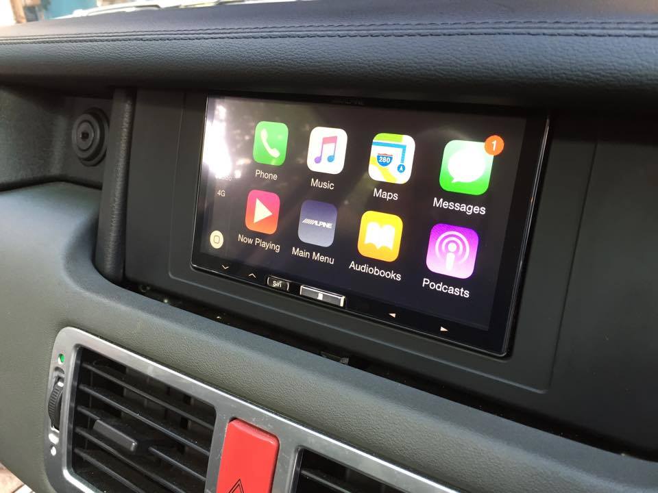 Carplay range rover 2013