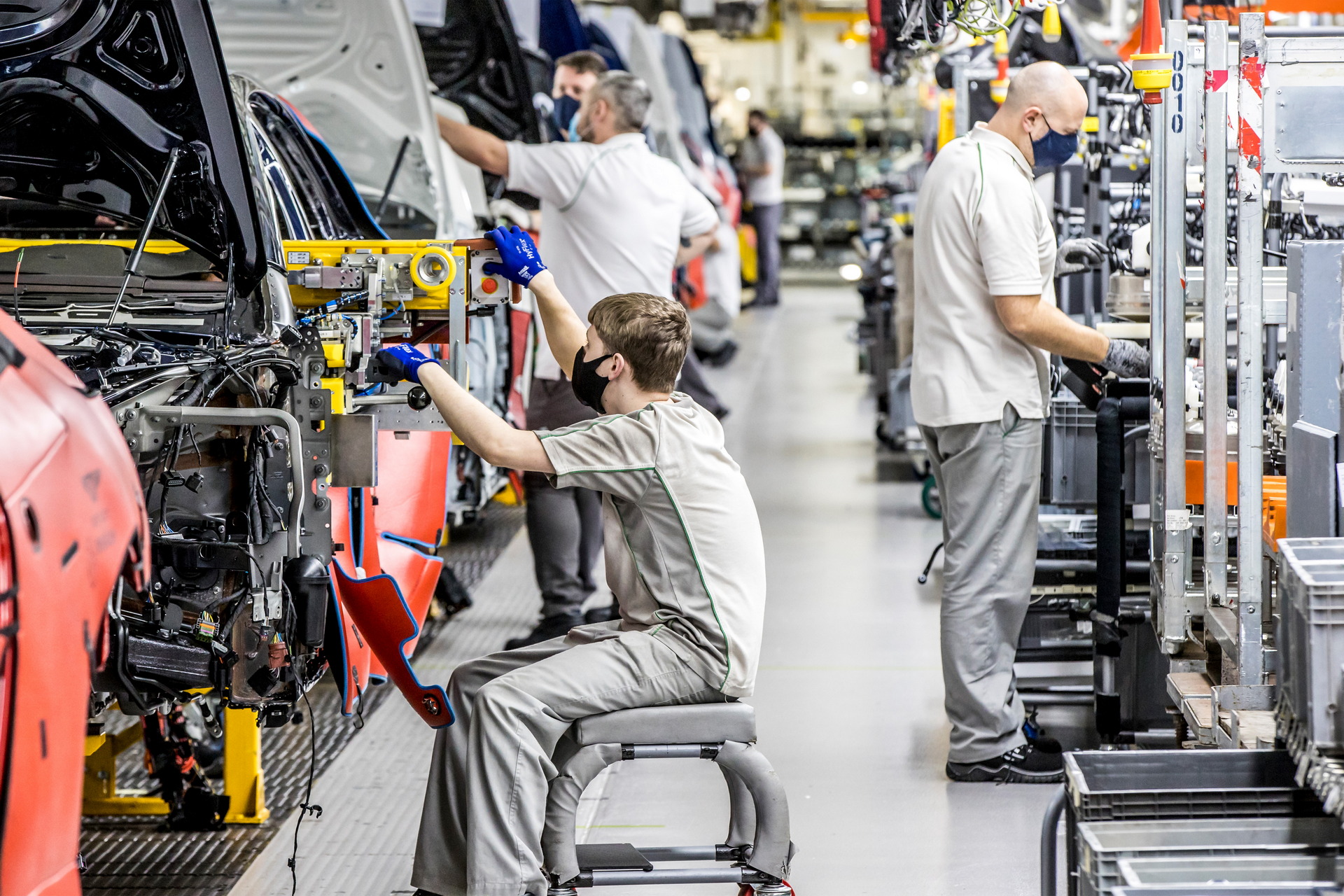 Bentley celebrates 75 years of vehicle production at their crewe