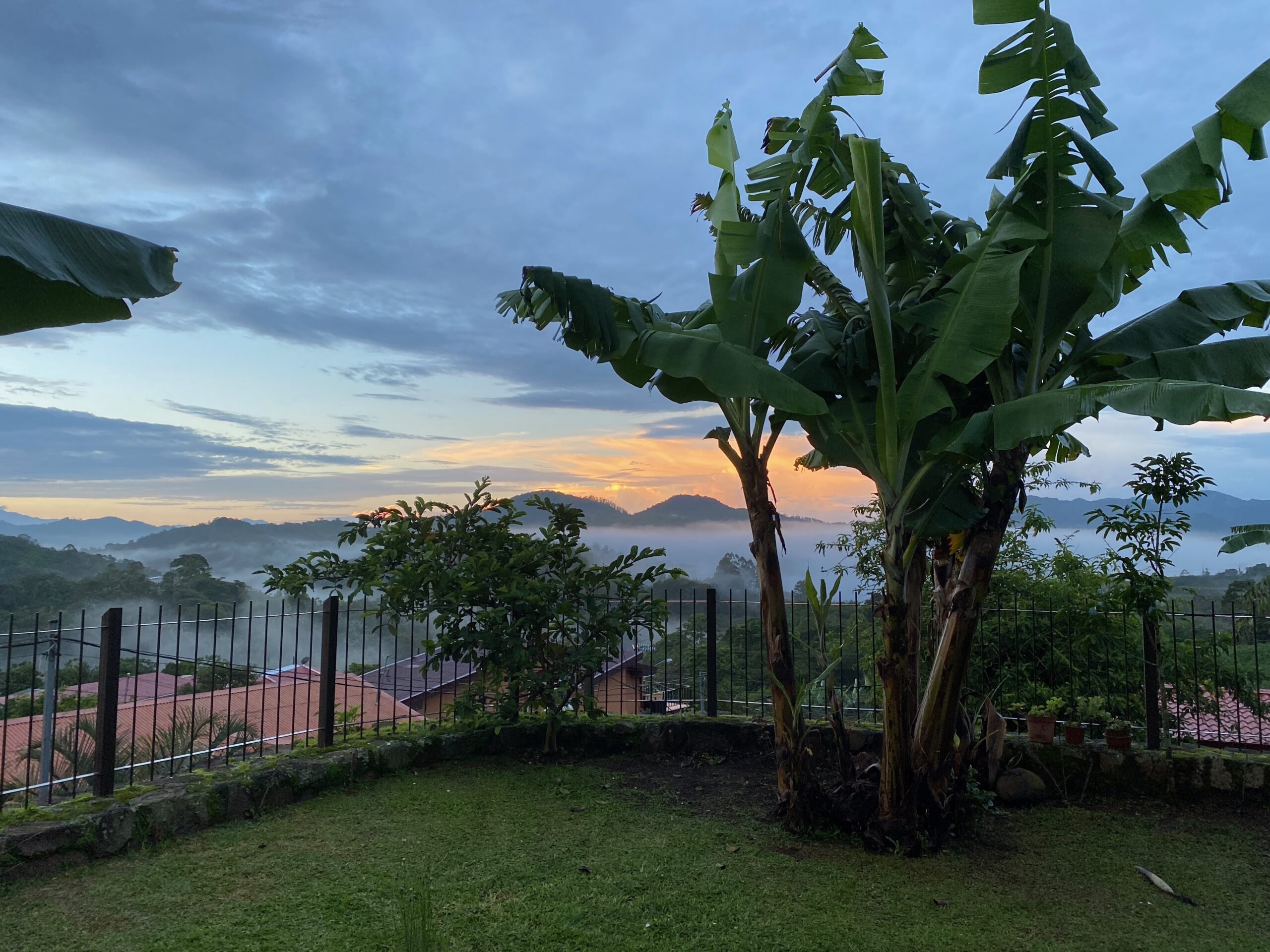 Mountain view of Casa Amanecer.