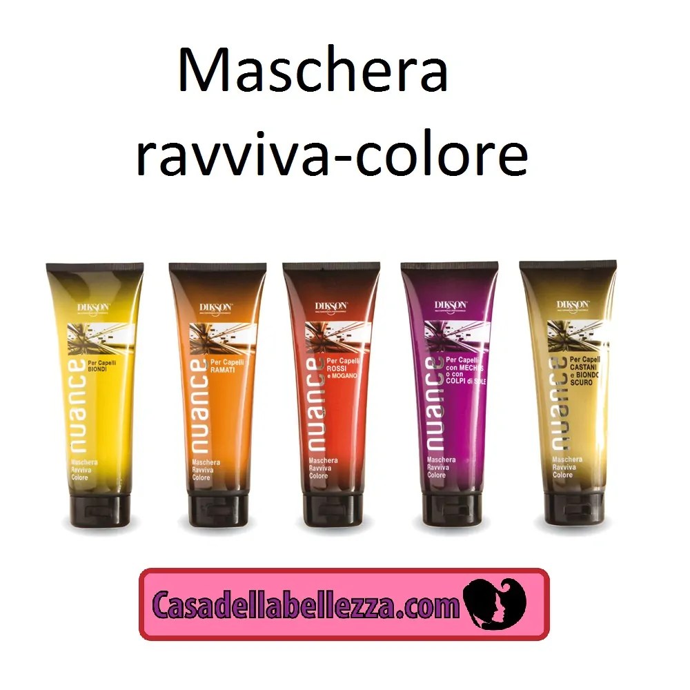 Dalle migliori maschere 2020 per i capelli colorati, a quelle per le . Maschera ravviva colore Dikson Balsamo Condizionante