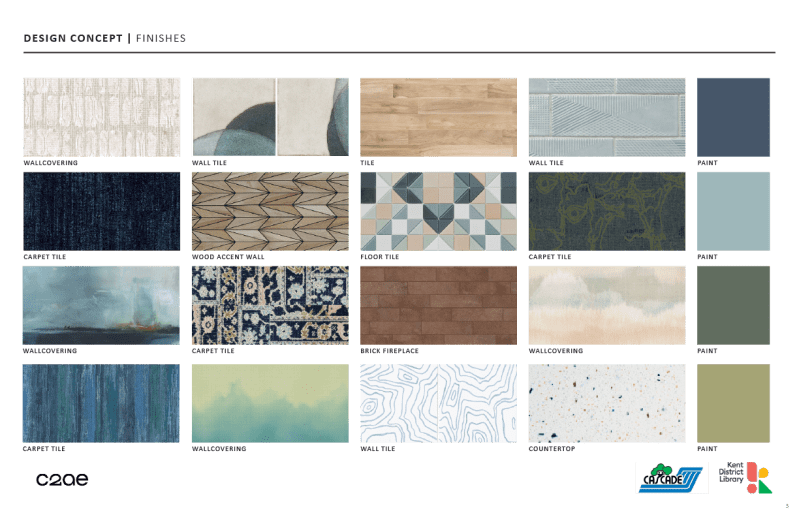 Bar Cascade Library - Geometric Illustration Collection - Full HD Quality