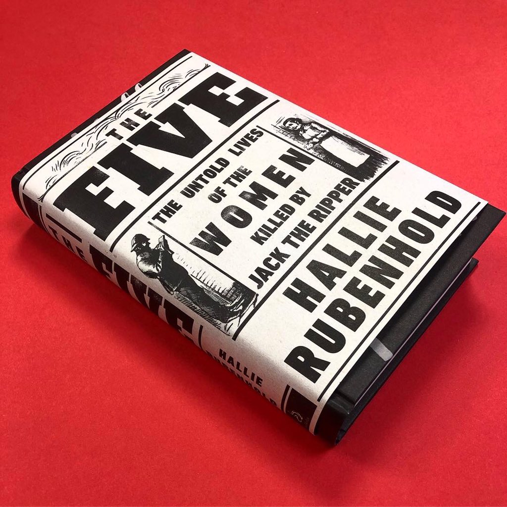 The Five by Hallie Rubenhold; design by Jo Thomson