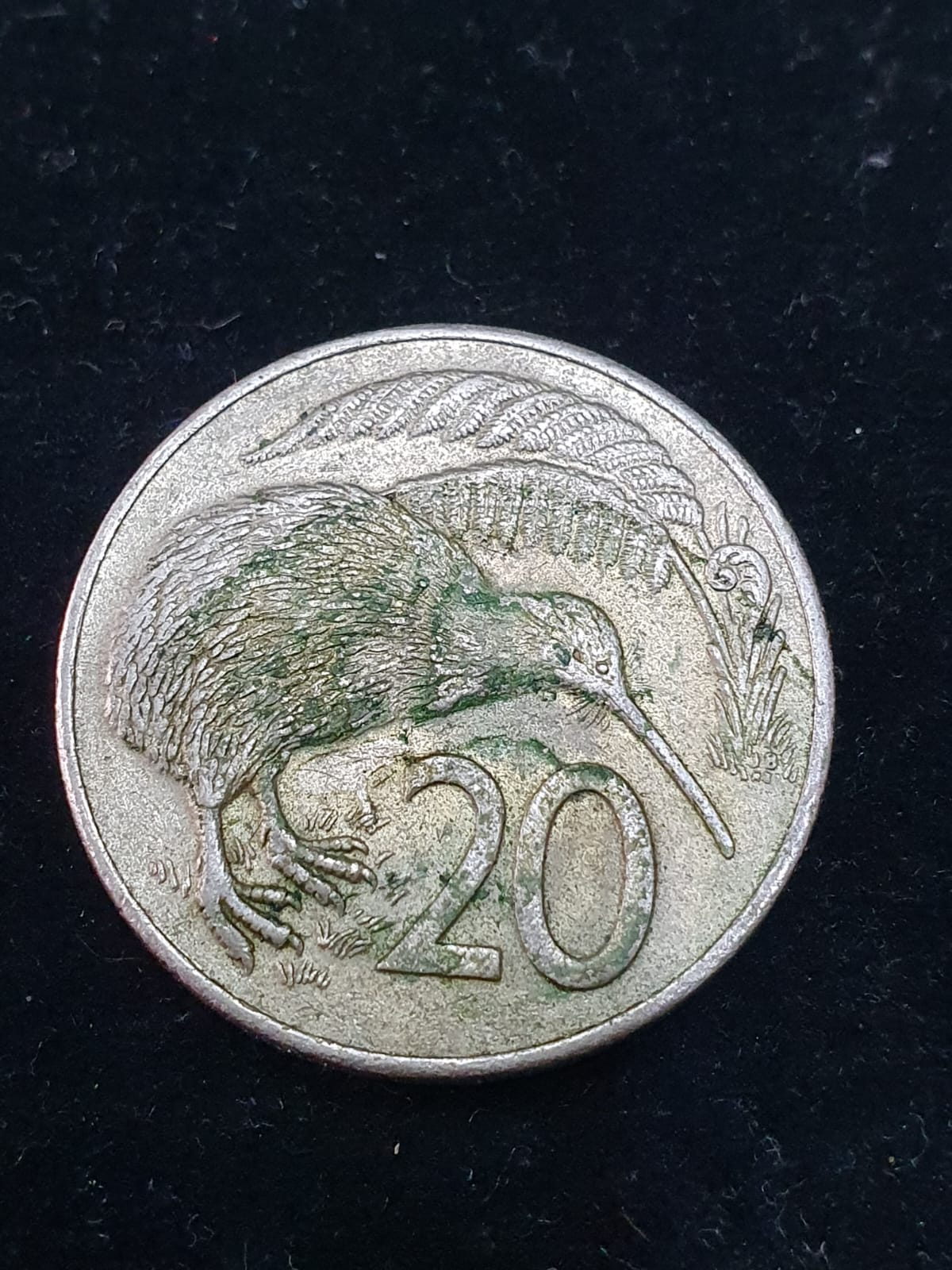Moeda da Nova Zelândia de 20 Catálogo Amigo