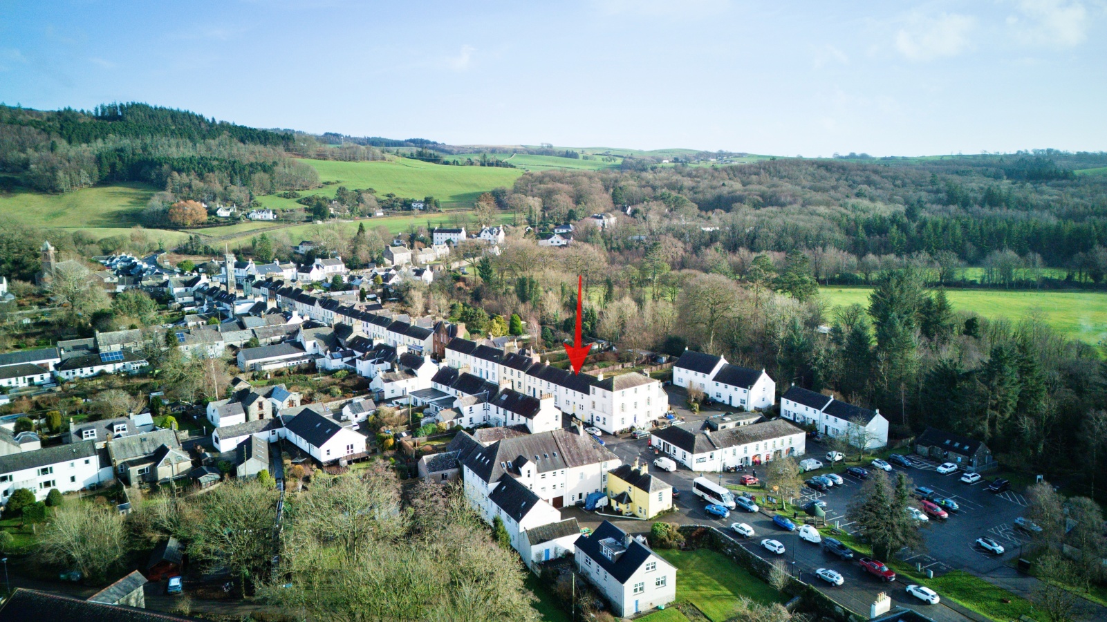 Ballantrae 68 High Street Cavers Co Aerial 3 Arrow 
