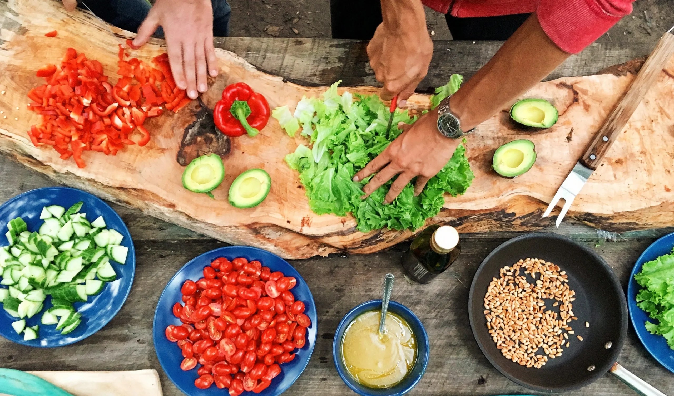 Salad prep