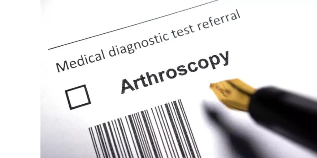 arthroscopy diagnosis for knee pain