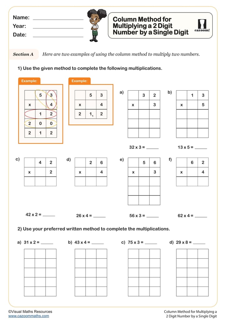 Halving numbers to 20