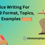 Notice Writing For Class 9 Format, Topics, Examples - CBSE Sample Papers