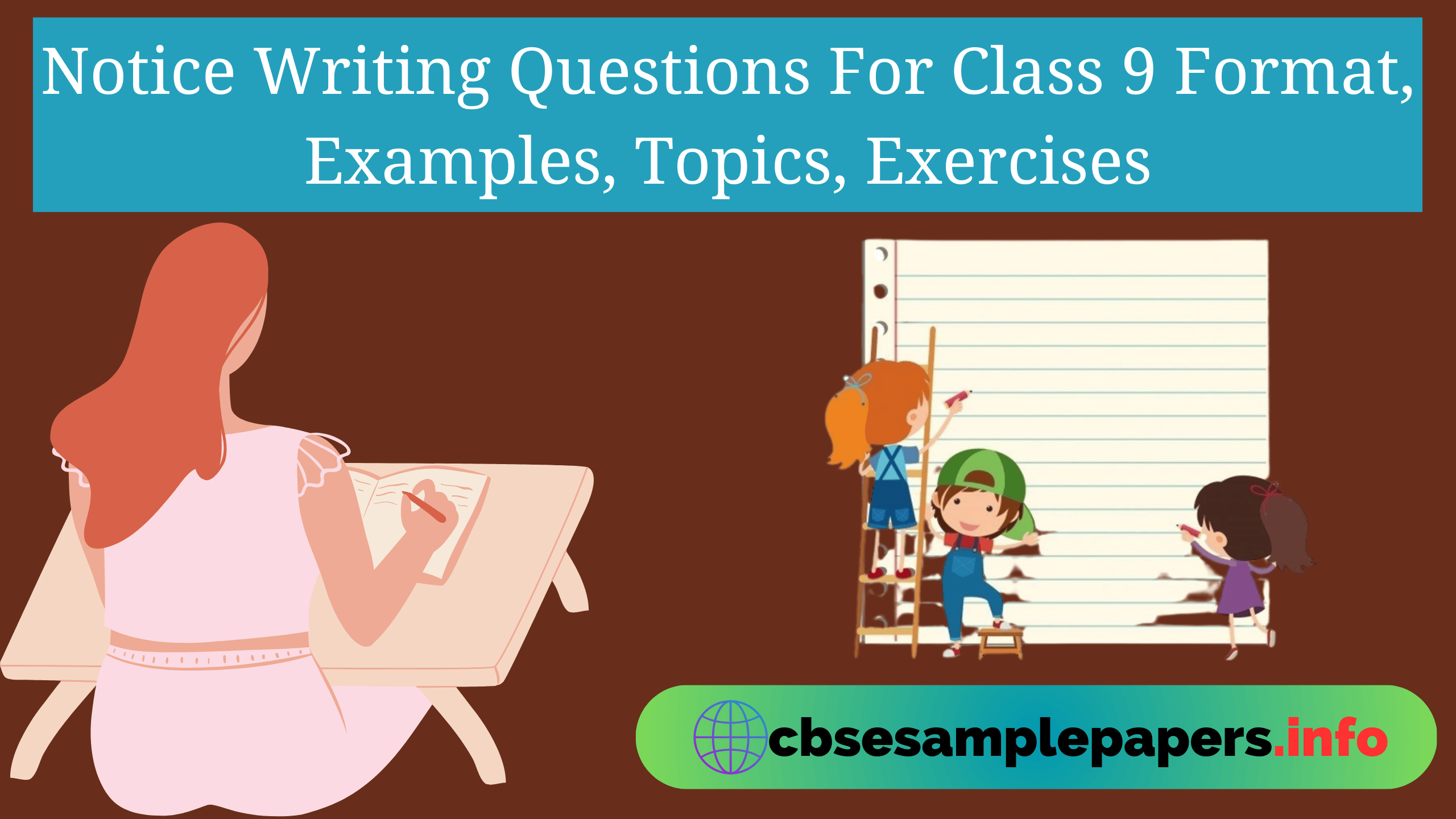 Notice Writing Questions For Class 9 Format, Examples, Topics ...