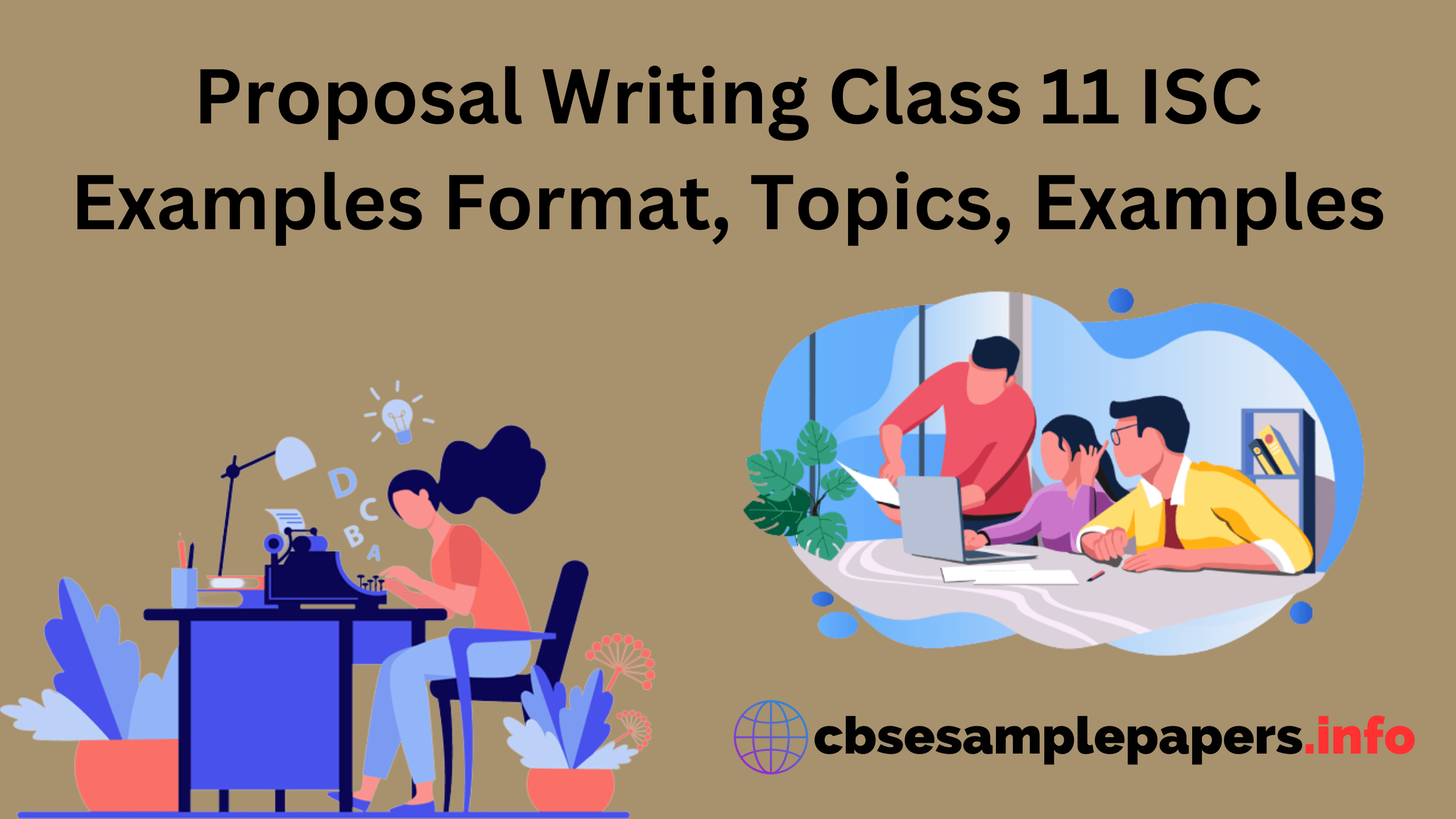 Proposal Writing Class 11 ISC Examples Format, Topics, Examples - CBSE ...