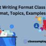 Report Writing Format Class 10 Format, Topics, Examples – CBSE Sample ...