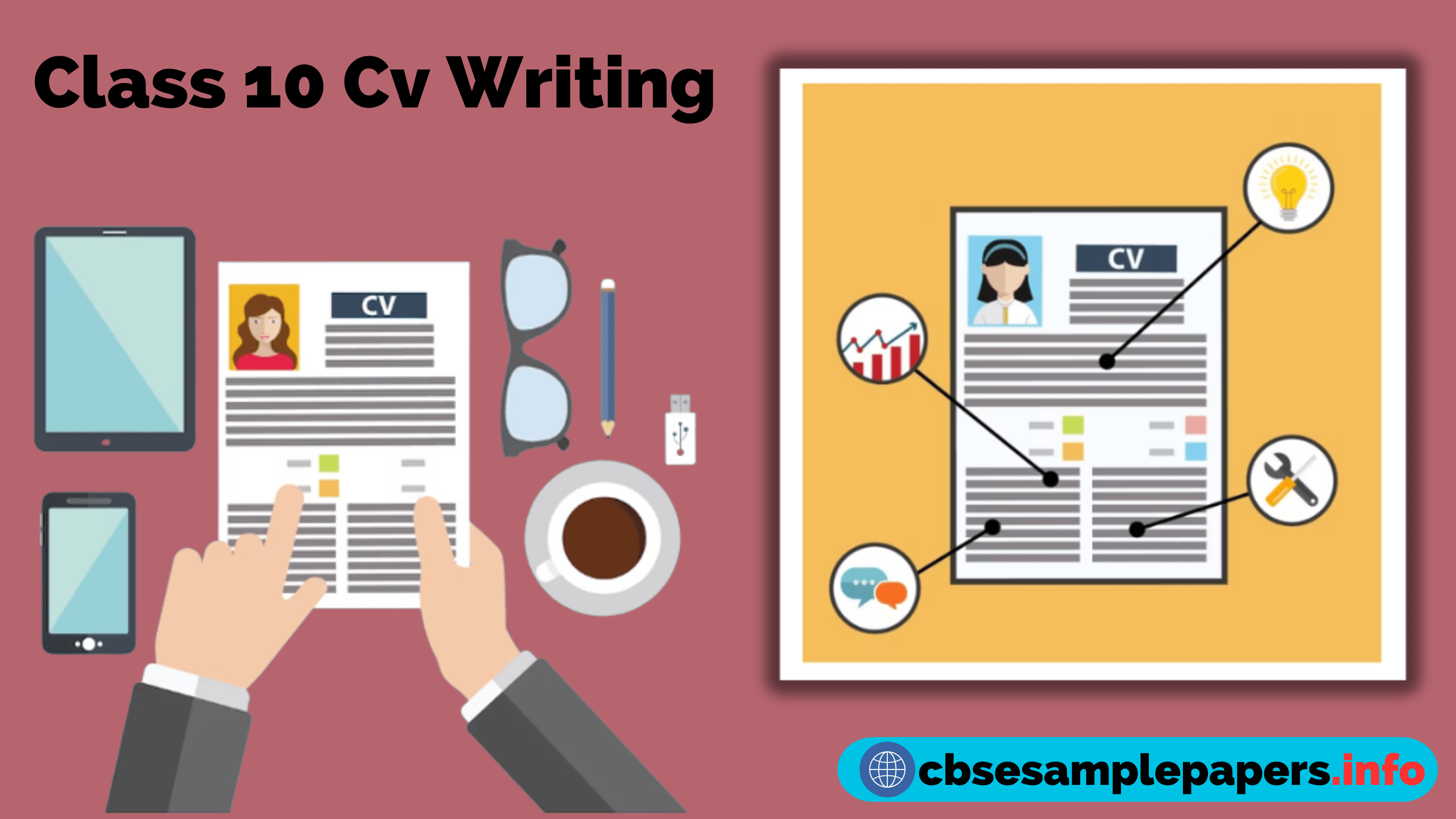 Class 10 Cv Writing Format, Examples, Topics, Exercises CBSE Sample