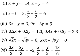 Ncert Solutions For Class 10 Maths Chapter 3 Pair Of Linear Equations In Two Variables Ex 3 3 Cbsetuts Com