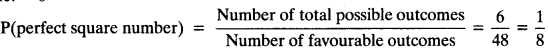 Probability Class 10 Maths CBSE Important Questions With Solutions 1