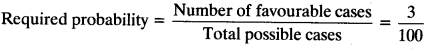Probability Class 10 Maths CBSE Important Questions With Solutions 9