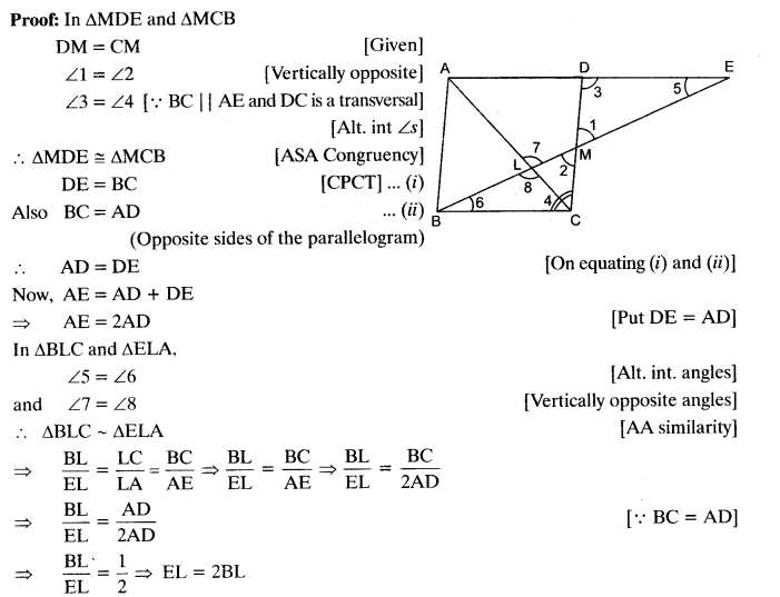 Triangles Class 10 Maths CBSE Important Questions With Solutions 120
