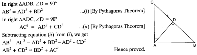 Triangles Class 10 Maths CBSE Important Questions With Solutions 34