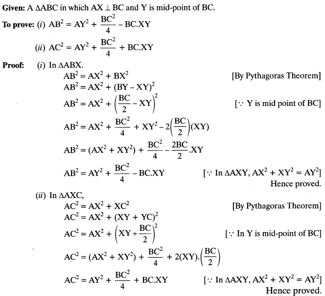 Triangles Class 10 Maths CBSE Important Questions With Solutions 38