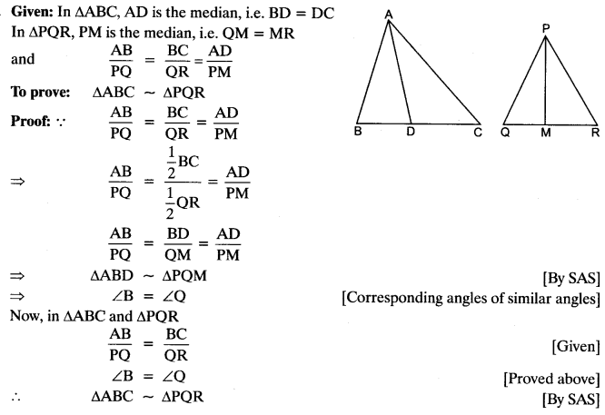 Triangles Class 10 Maths CBSE Important Questions With Solutions 63