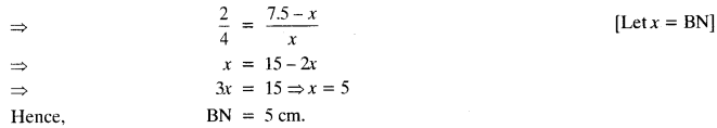 Triangles Class 10 Maths CBSE Important Questions With Solutions 86Triangles Class 10 Maths CBSE Important Questions With Solutions 86