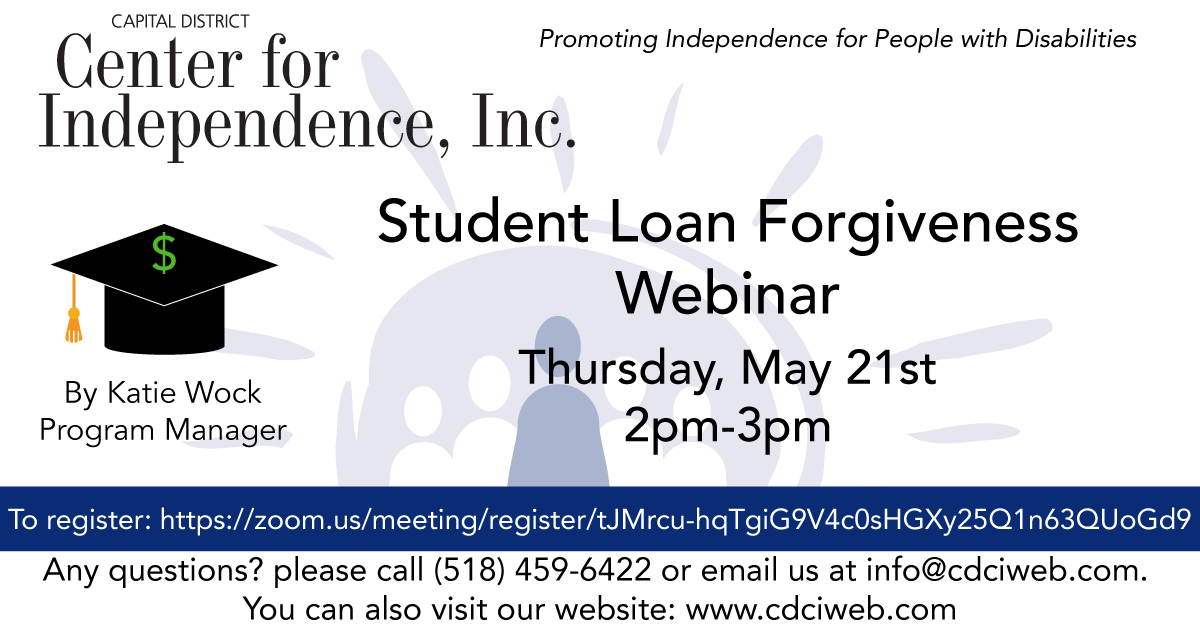 Student loan forgiveness webinar