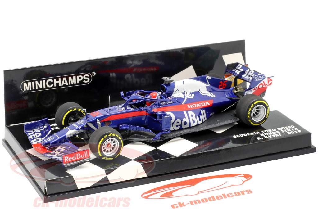 Details About Daniil Kvyat Scuderia Toro Rosso Str14 26 Formula 1 2019 1 43 Minichamps