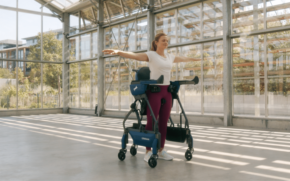 Lifebloom promete dar a las personas en sillas de ruedas la capacidad de caminar por sí solas.