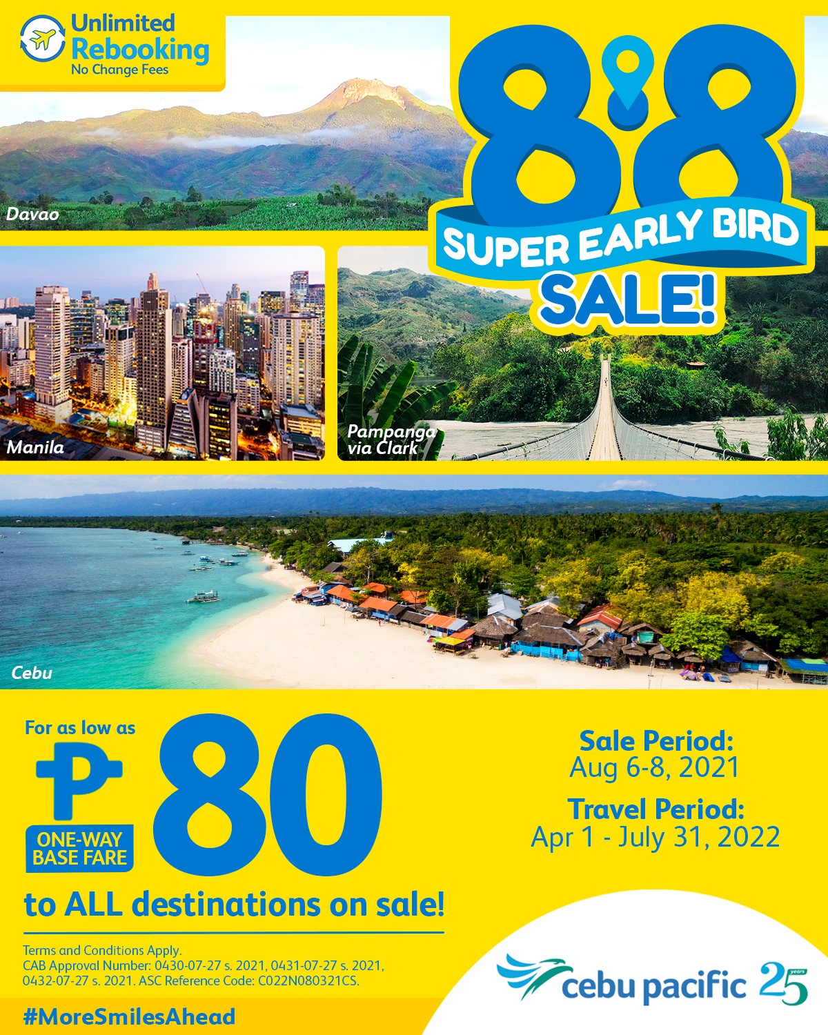 Cebu Pacific Promo (August 6, 2021) Cebu Pacific Promo Fares 2024