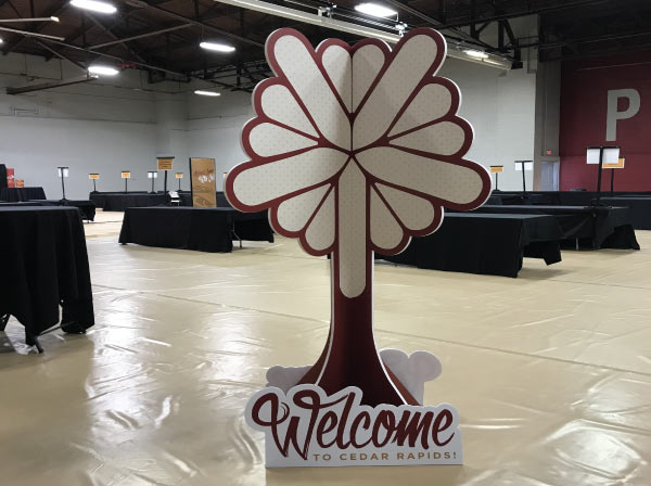 Large Dimensional Cutout Printing