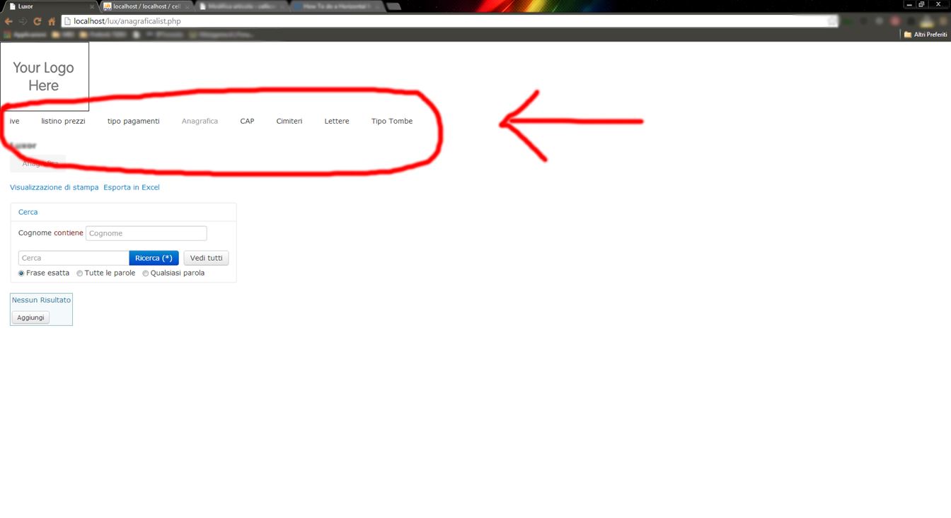 Making Horizontal Menu in PHPMaker 10 without Extensions (Only with CSS ...