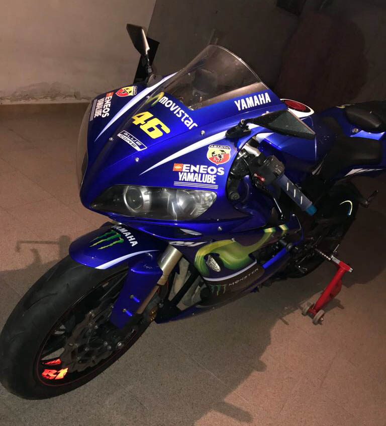 Carenatura Replica Moto Gp Valentino Rossi Per Yamaha R1