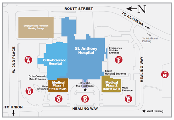 Frimley Park Hospital Layout Plan LAZB Parkingmap 