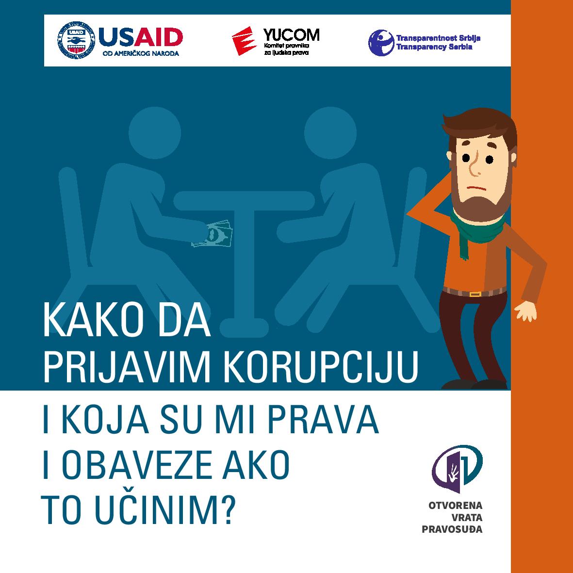 Praktični vodič: Kako da prijavim korupciju?