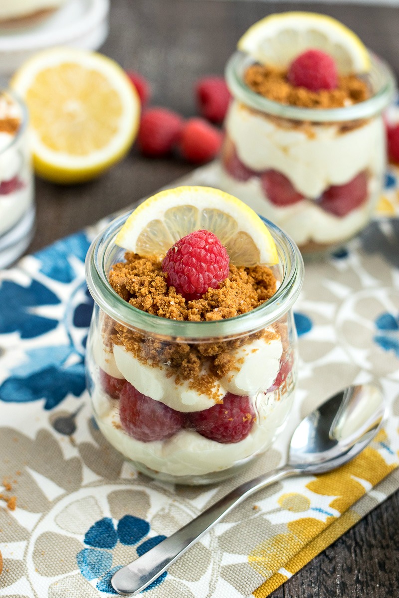 Lemon Raspberry Parfaits CPA Certified Pastry Aficionado