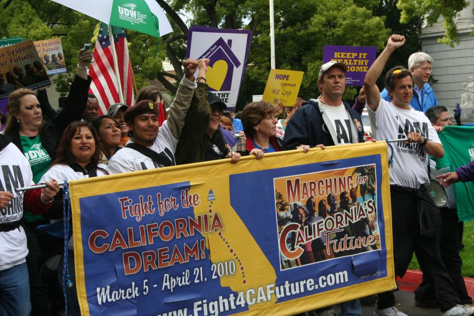 The march for california's future