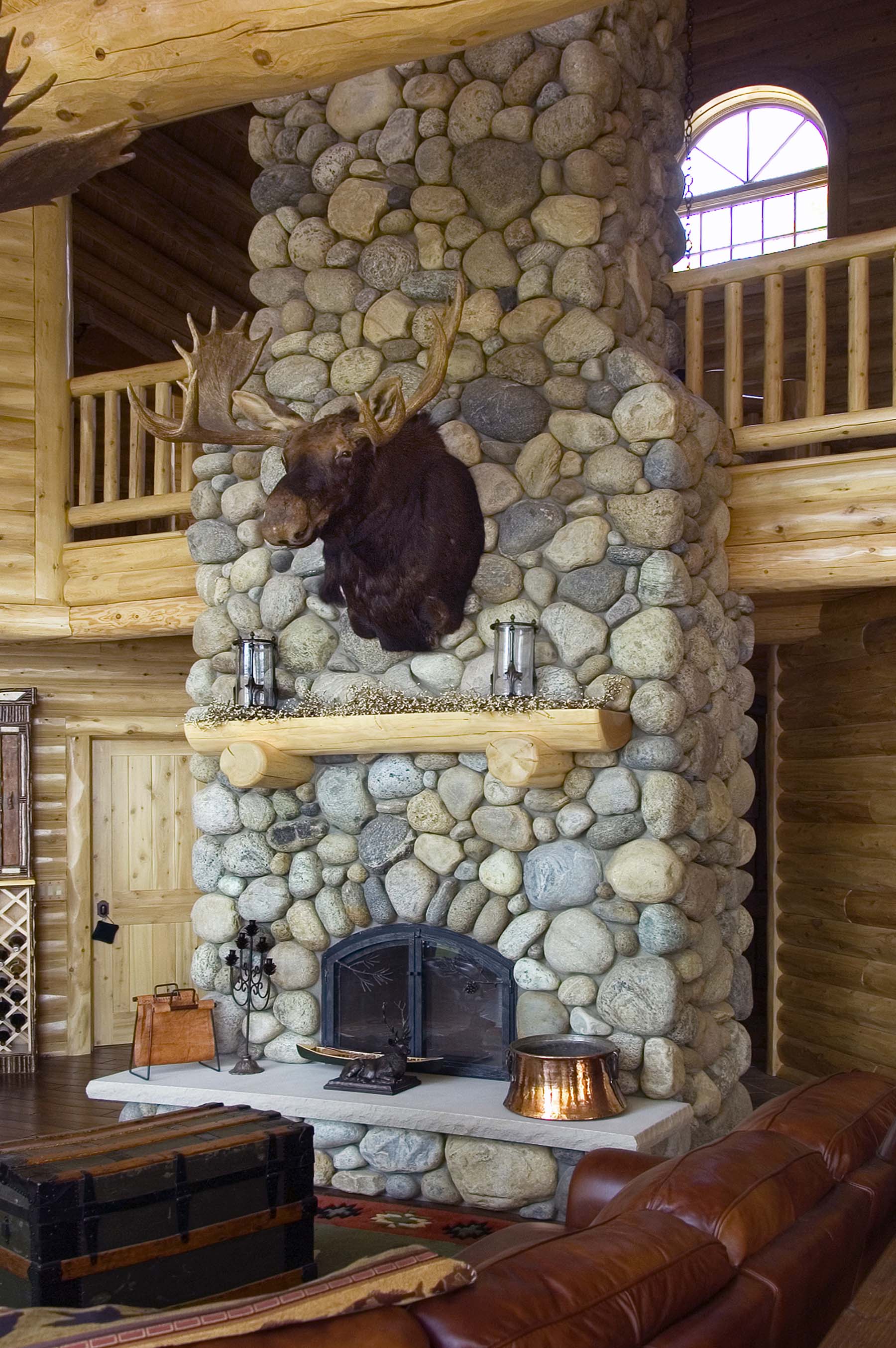 Fieldstone Tennessee Fireplace Sample 02 Palillos Stone Masonry