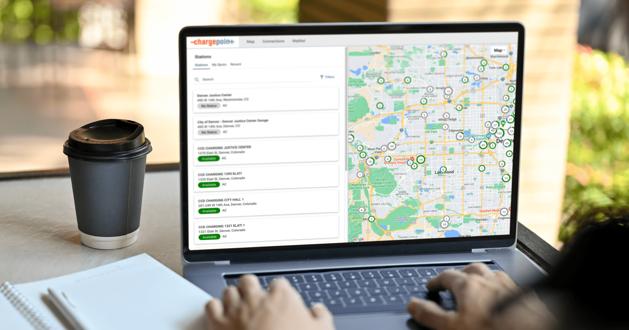 Find Use EV Chargers With The ChargePoint App ChargePoint Fbshare Finding Using Stations Social Share 